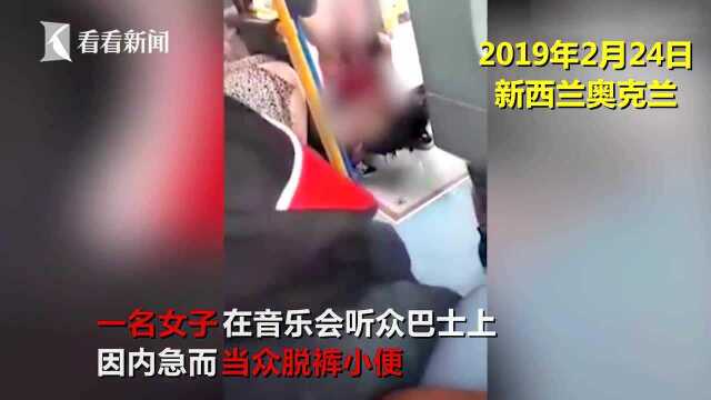 女乘客当众脱裤小便 满车尿味人人却骂司机混蛋