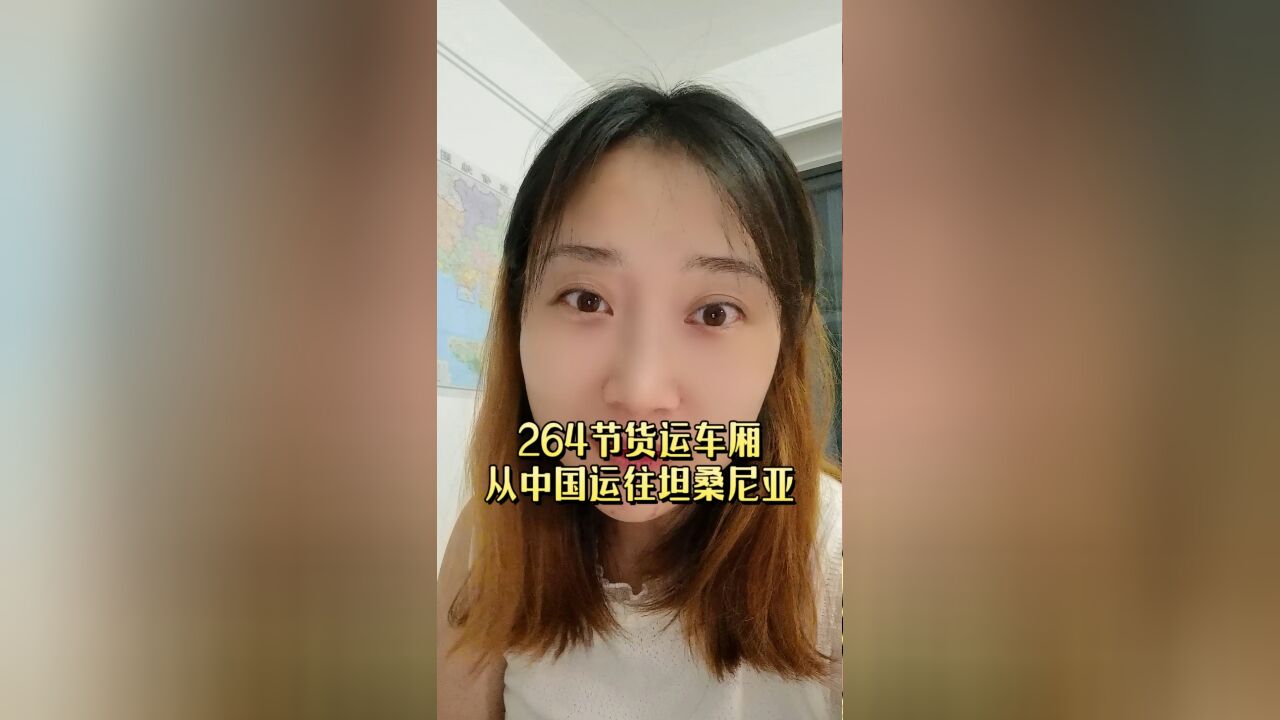 全部中国制造,264节货运车厢从中国运往坦桑尼亚