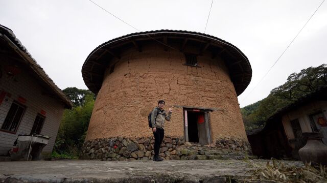 福建翠林楼,最小最可爱的圆形土楼,却像是世界上最大的“蘑菇”