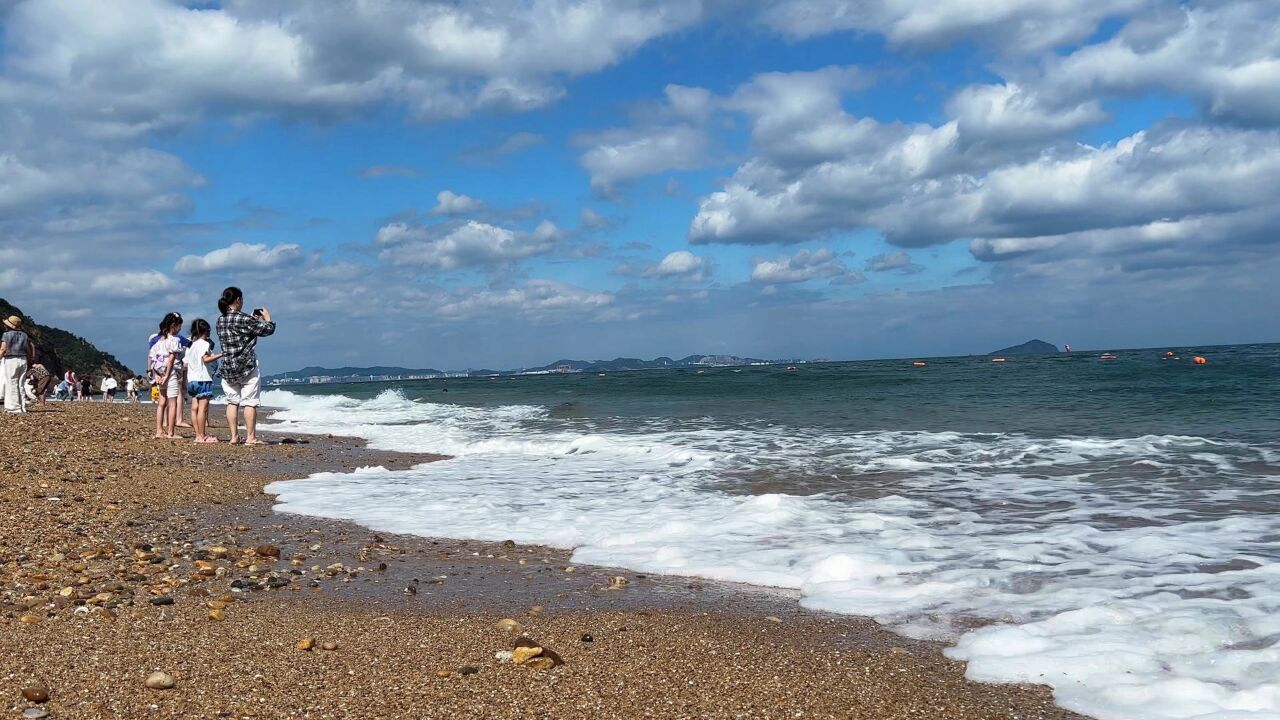 真的没想到,北方还有如此完美的海滩,大连的这片海实在让人陶醉