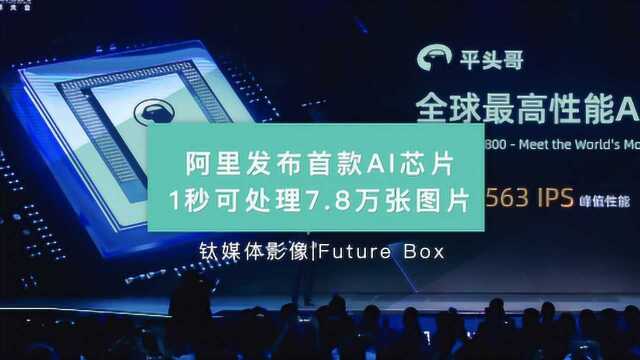 阿里发布首款AI芯片,1秒可处理7.8万张图片