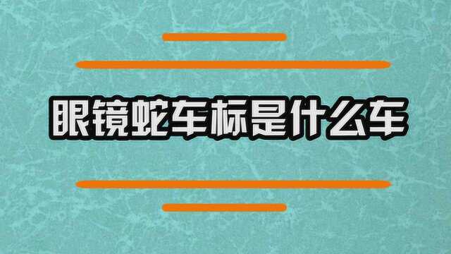 眼镜蛇的车标是什么车呢?