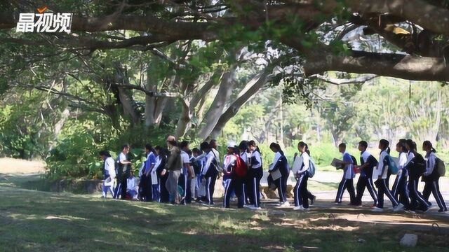 到大自然里去上课!深圳学生走进大亚湾核电基地了解生物多样性