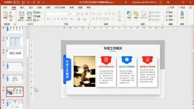 ppt模版应用技巧视频:个性特色模版套用修改突显核心内容