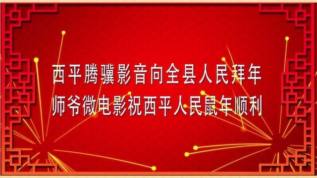 西平师爷微电影工作室向西平人民拜年