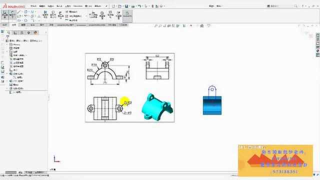 SolidWorks零件基础建模(十二)