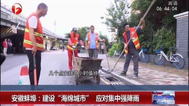 安徽蚌埠:建设“海绵城市”应对集中强降雨