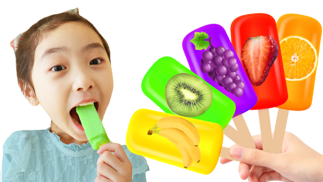 用魔法棒把水果都变成冰淇淋吧！神奇的水果冰淇淋小游戏！