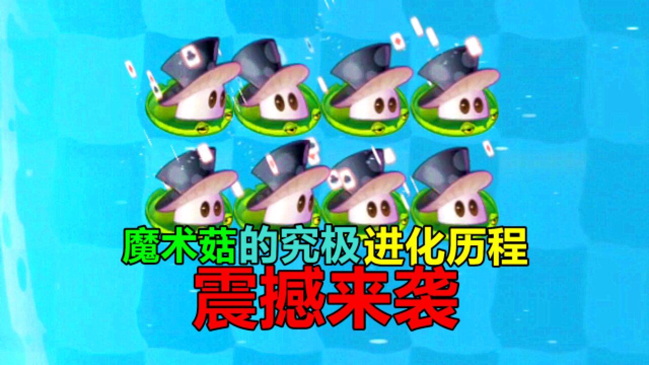 【pvz沙雕配音】魔术菇的究极进化历程