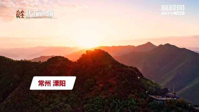 绝美!南山竹海3.5万亩竹林迎最美时节 层林尽染似打翻了调色盘