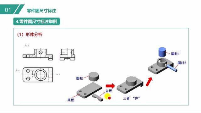 零件图尺寸标注举例