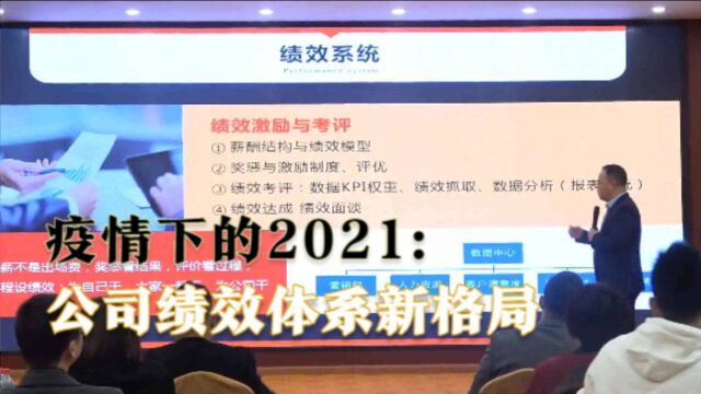 【大易云学】企业管理CEO培训——2021企业全部门绩效方案与制定方法