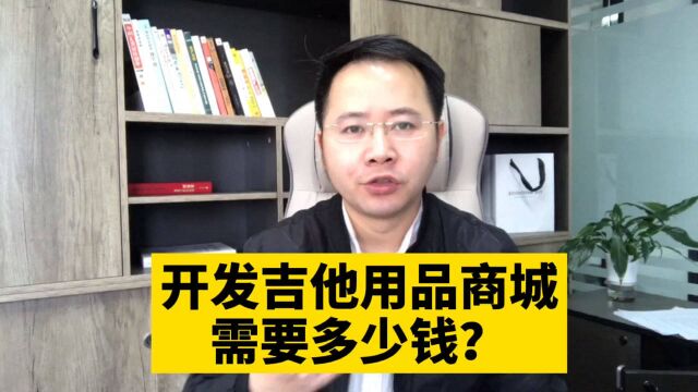 市场刚需!开发吉他用品零售批发在线商城小程序需要多少钱呢?