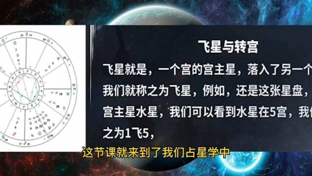 如何学习占星学?占星学中的飞星