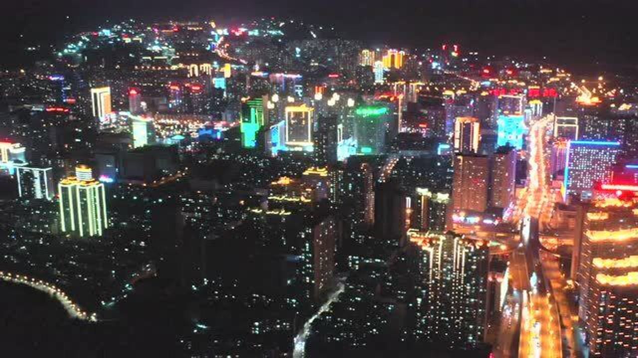 无人机航拍青海西宁大西北居然有这么美的城市让人流连忘返