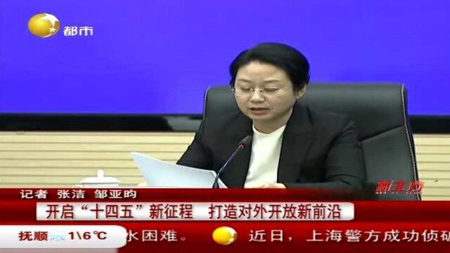 开启“十四五”新征程,打造对外开放新前沿