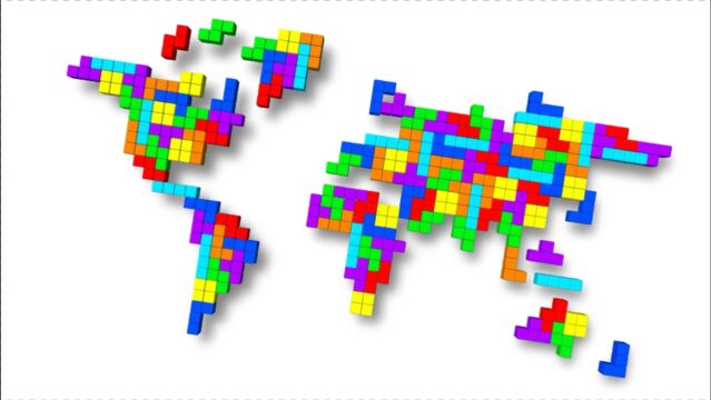 MC动画:如何用果冻俄罗斯方块拼出世界地图