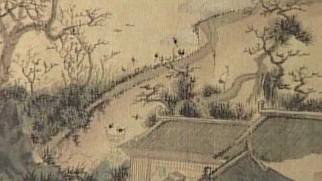 中国传世名画赏析名画《兴福感旧图》,今藏北京故宫博物院