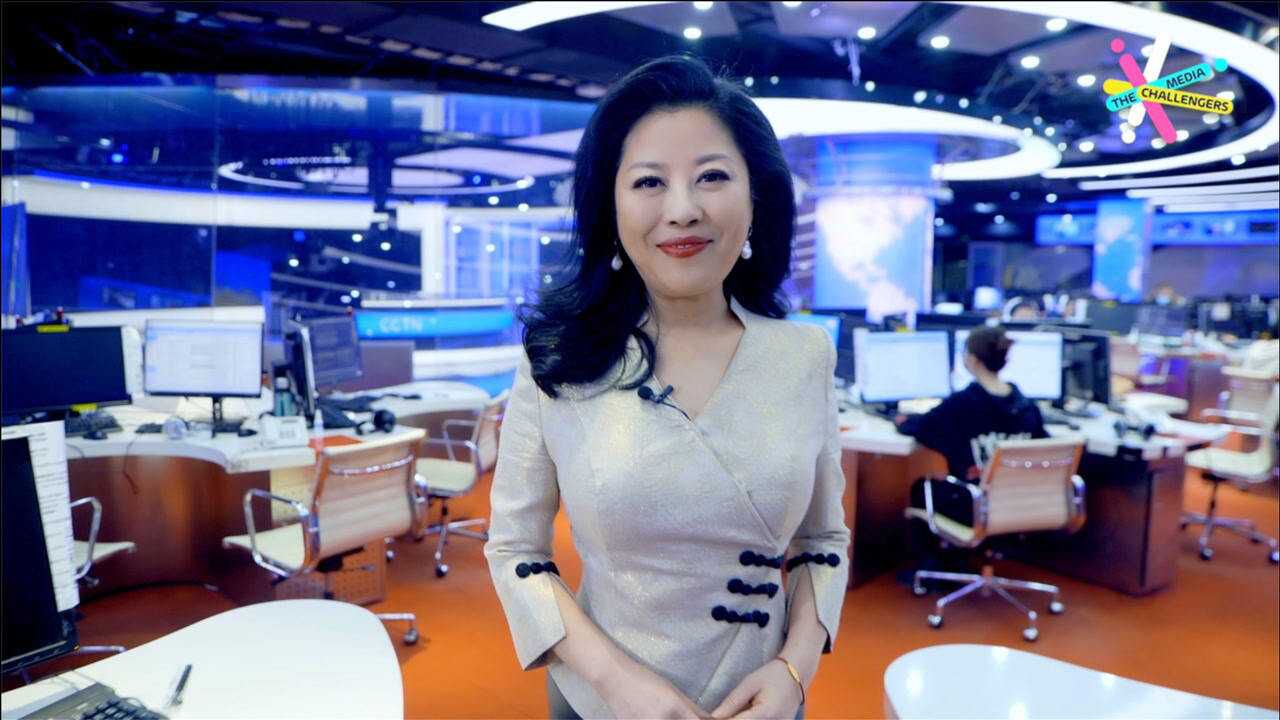 cgtn主播李东宁站在世界的前沿一起来发掘真相去伪存真