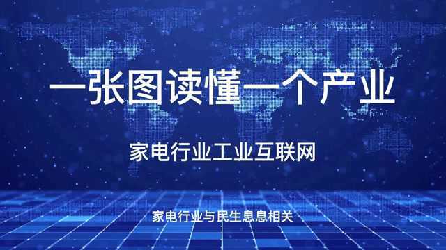 一张图读懂一个产业之家电行业工业互联网平台