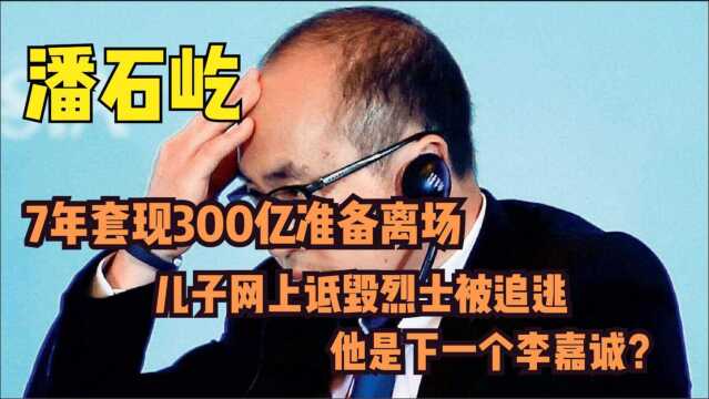 潘石屹7年已套现300亿,近日194亿卖掉SOHO中国,又一个李嘉诚?