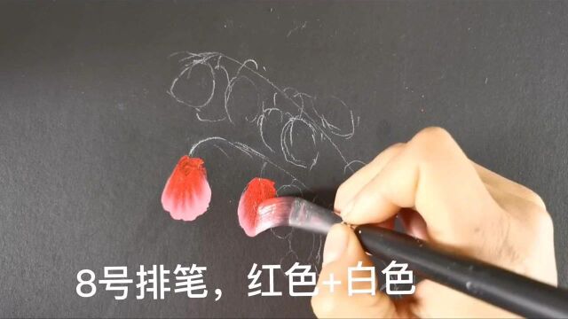 好久没画铃铛花了,这样是不是很简单