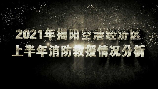 揭阳空港经济区2021年上半年消防救援情况分析