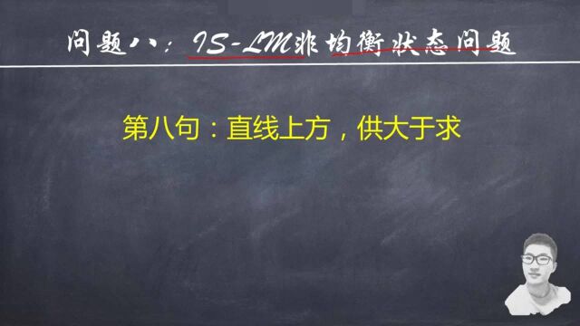 经济学最后十句话|中国人民银行笔试必备:ISLM非均衡状态问题