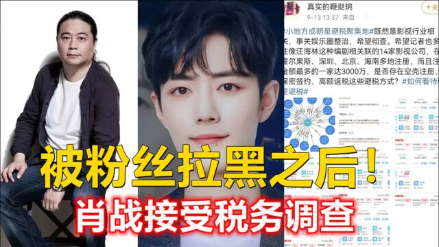 被粉丝拉黑之后!汪海林喊话:邀请肖战工作室,一起接受税务调查