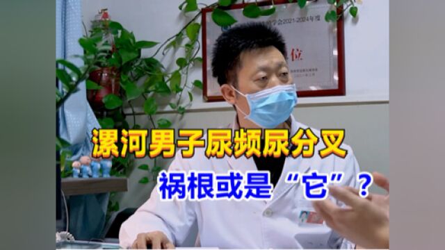 漯河男子尿频尿分叉,祸根竟是“它”?听郑州男科专家说点实话!