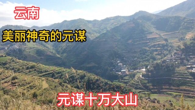 美丽神奇的元谋,大山之巅也有不错的风景,空气清新环境优美