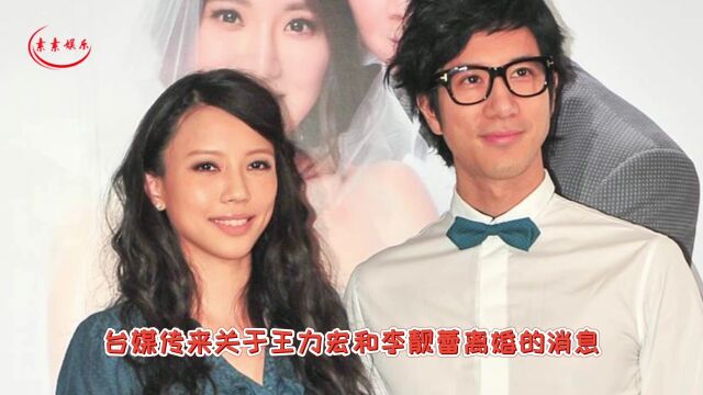 台媒称王力宏李靓蕾离婚:共同有30亿财产,离婚与婆媳关系有关