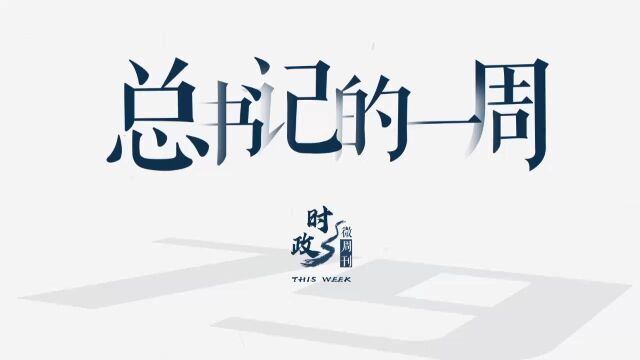 时政微周刊丨总书记的一周(12月6日—12月12日)