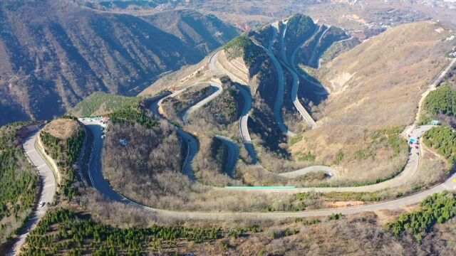 这辈子,一定要带着最爱的人来一次这地方,骊山最美环山公路!