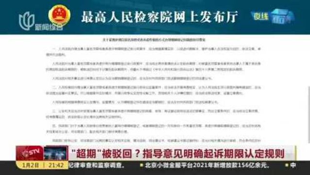 “超期”被驳回?指导意见明确起诉期限认定规则