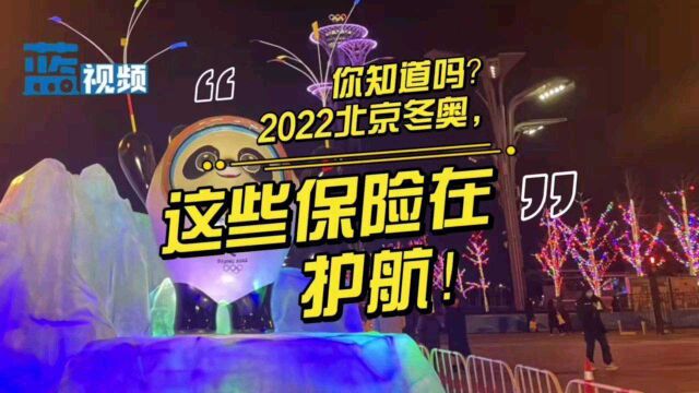 2022北京冬奥,这些保险在护航!