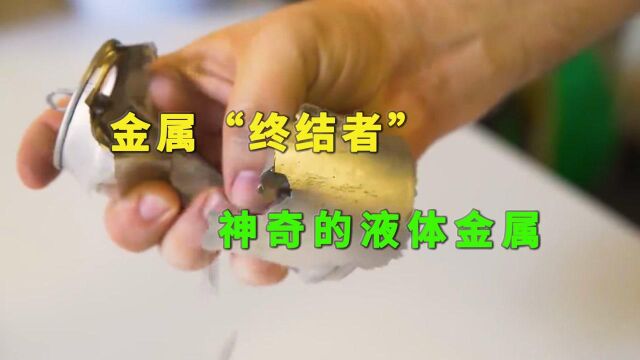 金属“终结者”,神奇的液体金属,你见过吗?