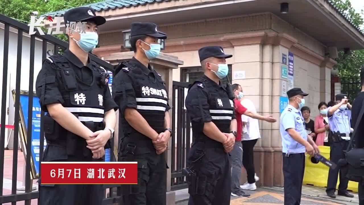 武汉江岸警方多警种联合,全力护航高考