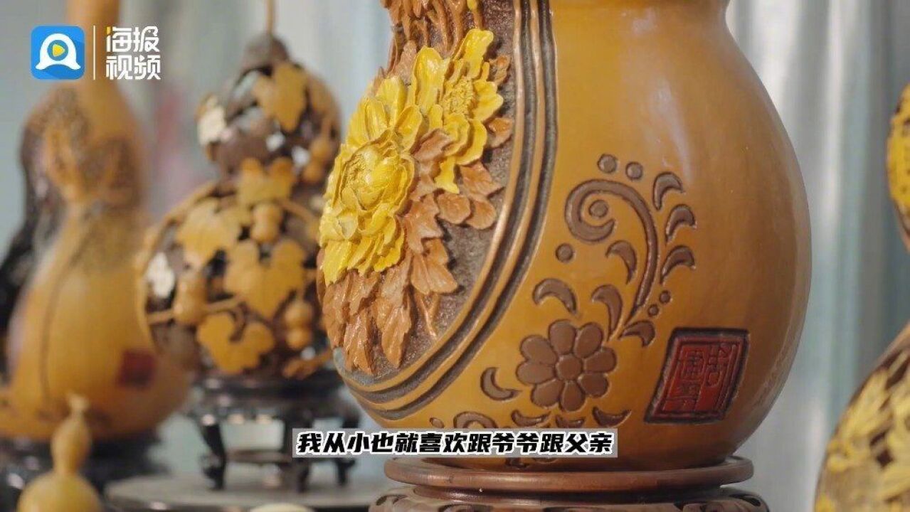 葫芦雕刻:方寸之间画“世界”