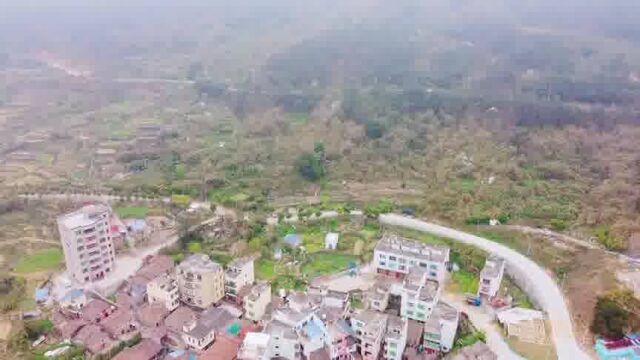 航拍福州连江县安凯乡同心村,依山傍海,风景优美