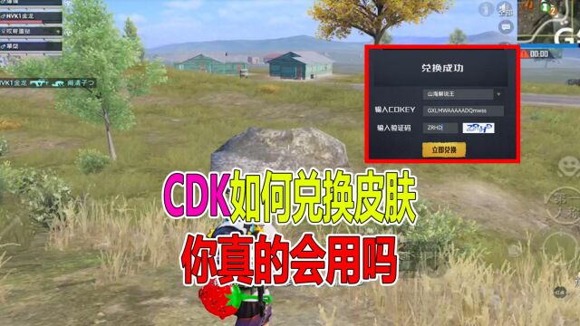 和平精英:CDK如何兑换皮肤,你真的会用吗