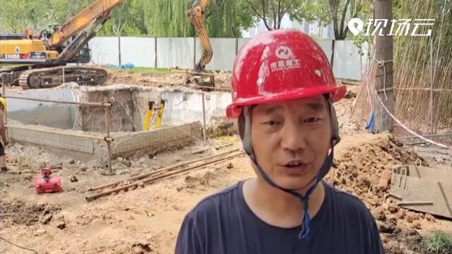 告别“雨后看海”!新中大道新建泵站工程全速推进中......