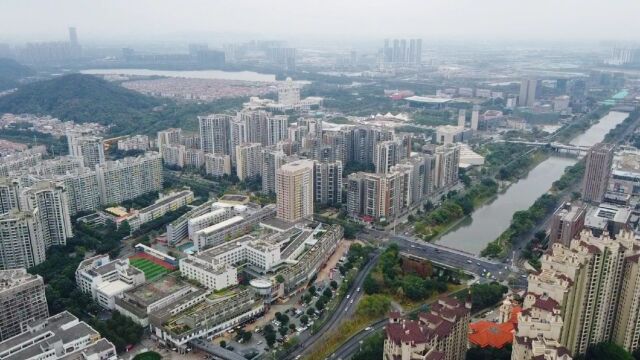 广东佛山,航拍广东佛山市顺德区