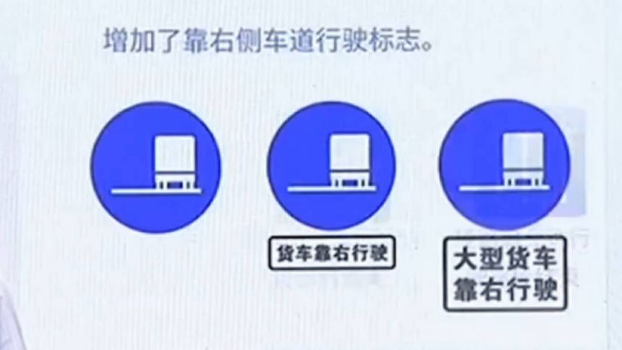 司机请往这看,新的道路交通标志来了