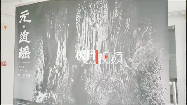 【视频】当《庄子》遇上元宇宙,“元ⷩ€遥——金江波个展”在汉开展