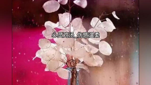 心灵鸡汤伤感温柔