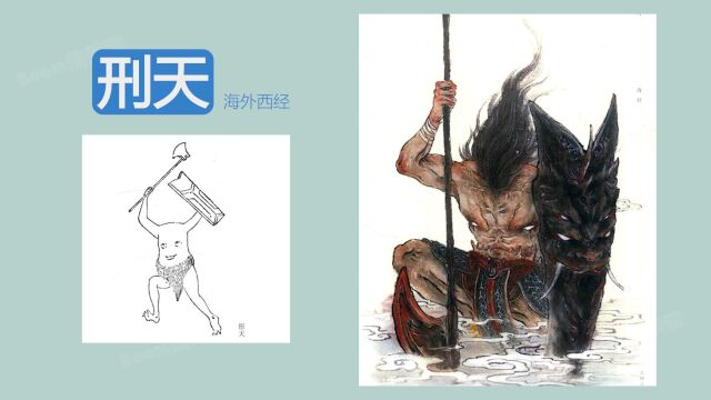 刑天舞干戚,陆吾掌昆仑,《山海经》百种神兽分类(五)