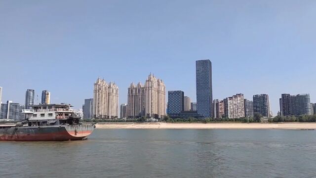 湖北武汉市,武汉关码头乘船去武汉市江汉区