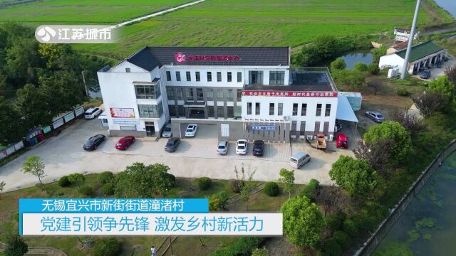 无锡宜兴市新街街道潼渚村——党建引领争先锋,激发乡村新活力