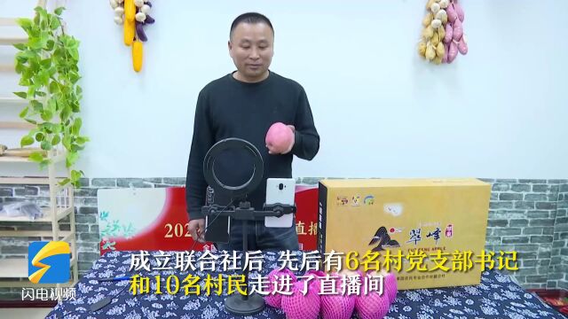 栖霞:村书记成“主播”带货家乡好品 合作社变联合社聚力乡村振兴